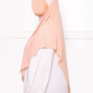 Khimar à enfiler en crêpe
